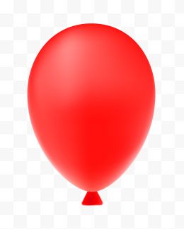 一个红色气球