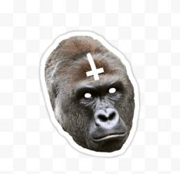 RIP Harambe贴纸