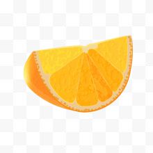 橙子手绘创意矢量图