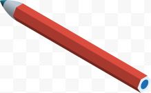 一根红色铅笔