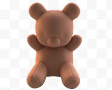 棕色小熊玩偶