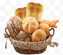 面包美食食品促销展板