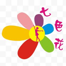 七色花logo