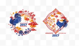 2017鸡年传统免扣