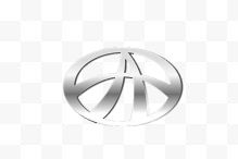 银白色的汽车logo