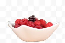 陶瓷碗里的越蔓莓