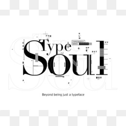 soul英文字体设计和排版