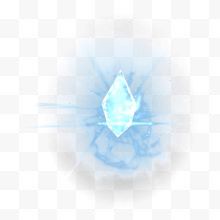 蓝色钻石光效