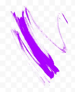 紫色简约颜料效果