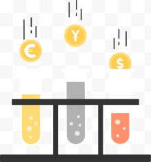 卡通版实验杯里的金币