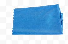 蓝色丝滑洗车毛巾