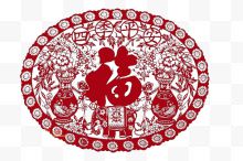 <em>春节</em>窗花剪纸<em></em>