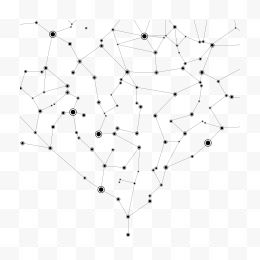 几何树状连线图