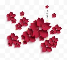 立体折纸花朵