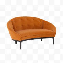 橙色沙发