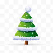 圣诞树绿色圣诞树卡通圣诞树 绿色圣诞树<em></em>图标-256x256图标-