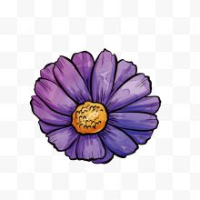 矢量紫色的花朵下载...