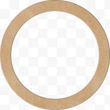 棕色简单圆环