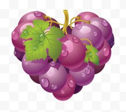 紫红葡萄