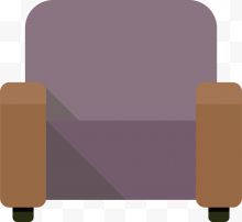 彩色沙发设计图标