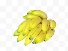 一串黄色香蕉