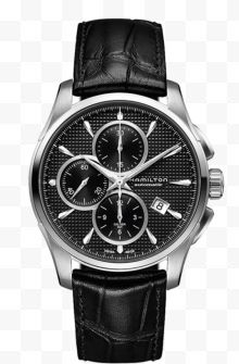 汉米尔顿黑色腕表机械手表...