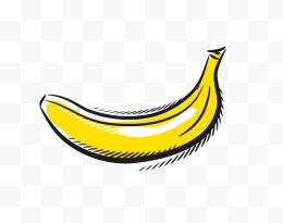 香蕉卡通矢量