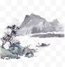 水墨风景画