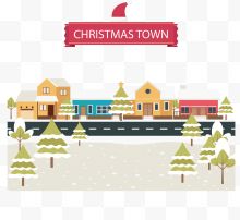冬季圣诞小镇