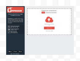 Compressor.io 線上將圖片壓縮 90%，但不減損畫質支援 JPEG、、GIF、SVG 免費資源網路社群