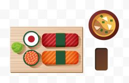 日本风情食物寿司
