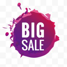 促销标签 BIG SALE