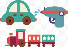儿童节玩具小火车