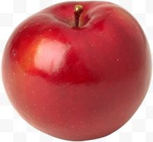 一个红苹果