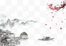 中国风水墨画