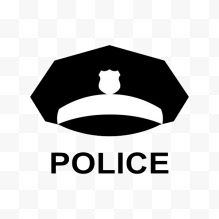 police警察帽