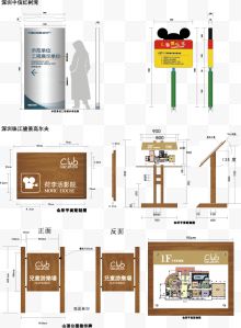 深圳旅游区广告牌设计方案