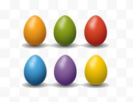 彩色复活蛋