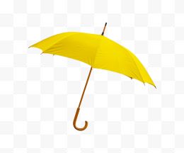 黄色时尚雨伞