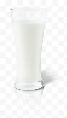 一杯牛奶白色