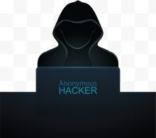 攻击网络的电脑黑客...