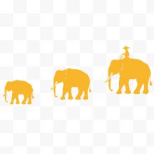 旅游黄色大象