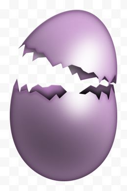 紫色蛋壳