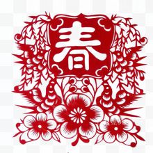 春节剪纸