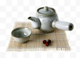 古典茶叶瓷器红果