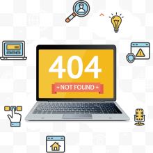 电脑404界面
