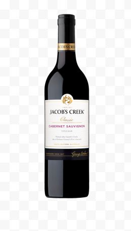 杰卡斯（Jacob’s Creek）经典赤霞珠红葡萄酒原装进口