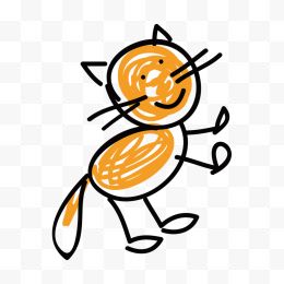 简笔画儿童手绘小猫