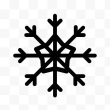 六角雪花符号