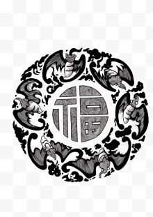 福字中国风装饰图